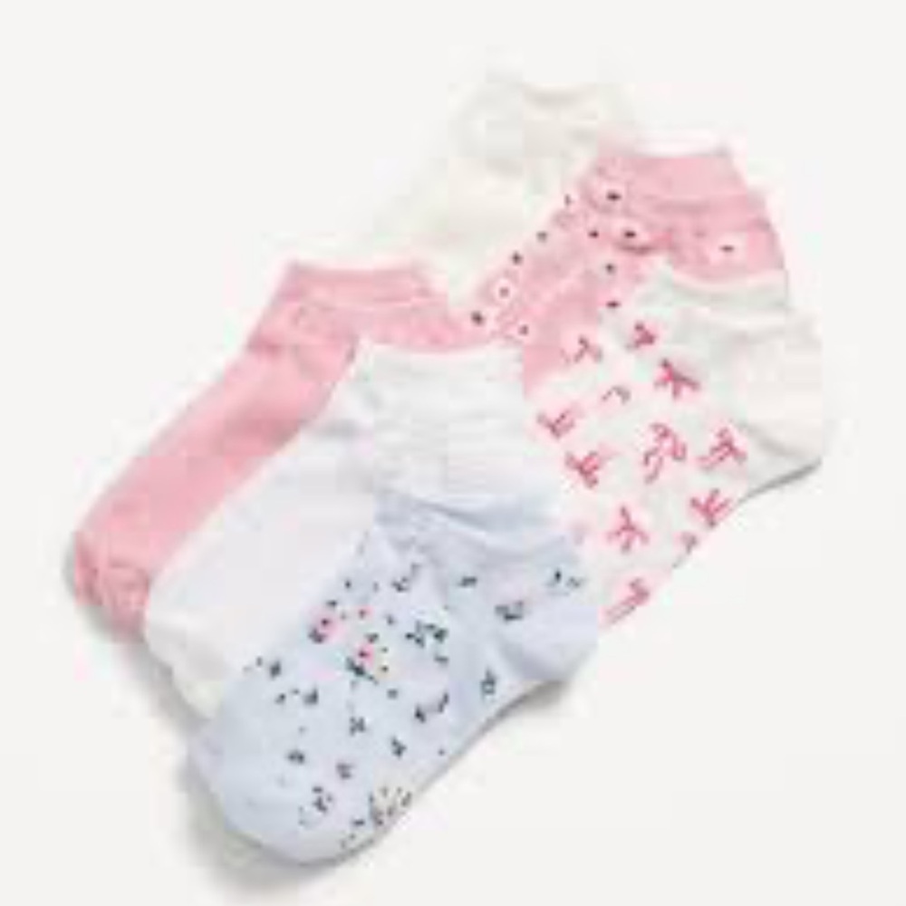 Girls 7-pack of ankle socks